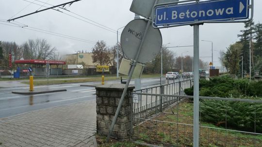 Budowa skrzyżowania Krochmalnej - objazd