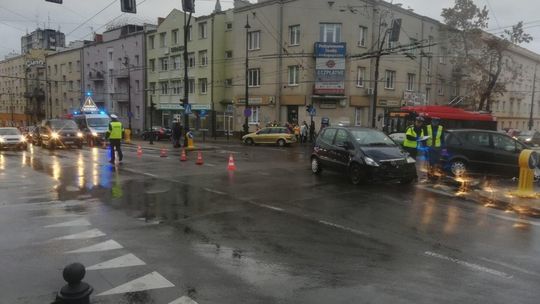 Lublin: Wypadek na skrzyżowaniu ul. Narutowicza i Lipowej
