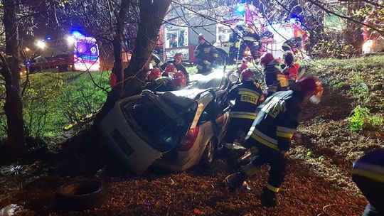 Wypadek na al. Solidarności w Lublinie