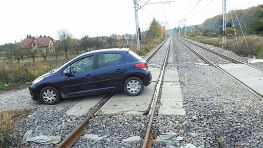 Niebezpieczne przejazdy wzdłuż ul. Krężnickiej