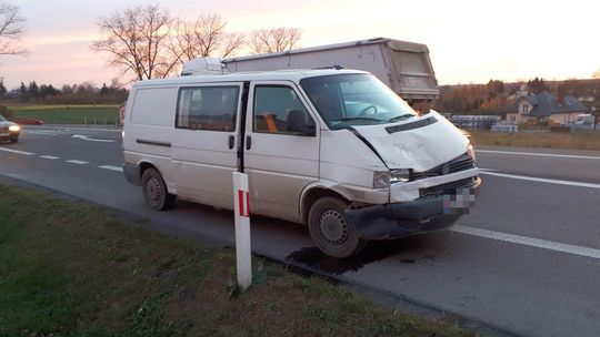 Wypadek w miejscowości Sobieszczany-Kolonia