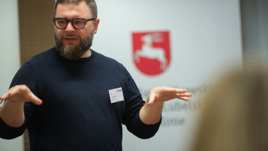 Marek Cieśla, właściciel MIMIGroup, jeden z trenerów podczas NLAB Bootcamp Lubelskie