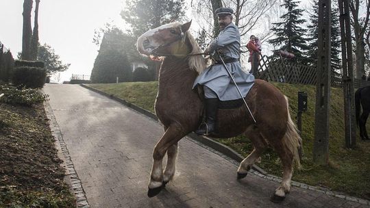Inscenizacja: Wjazd Marszałka Józefa Piłsudskiego do Urzędowa