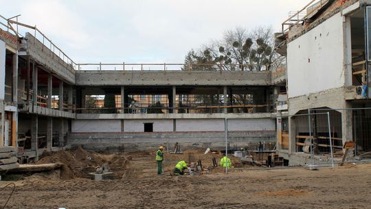 Przebudowa Domu Chemika w Puławach