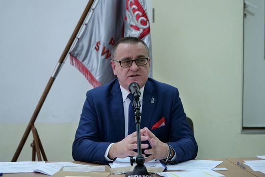 Andrzej Mańka, przewodniczący Rady Powiatu