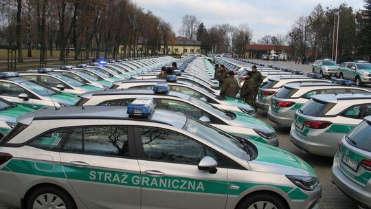 120 nowych samochodów służbowych dla straży granicznej