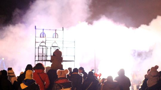 Korowód Królowej Śniegu w Puławach Korowód Królowej Śniegu w Puławach