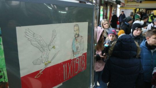 Wystawa na dworcu PKS