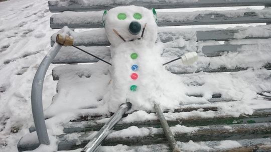 Śnieżyca nad Lublinem