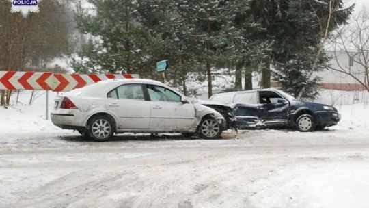 Wypadek w miejscowości Lipina Stara