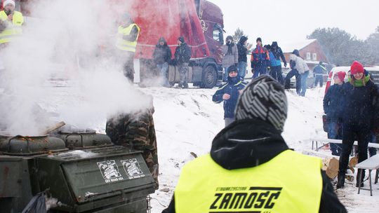 Terenowa integracja dla choinki w Zamościu