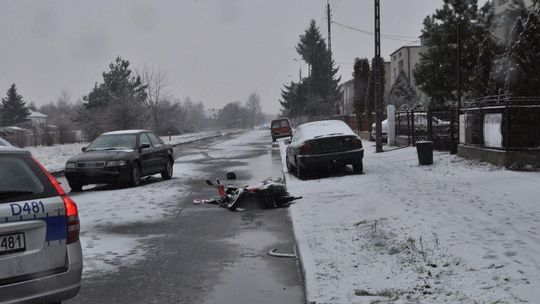 Wypadek na ul. Akademickiej w Białej Podlaskiej