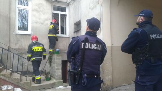 Pożar na Żmigrodzie w Lublinie