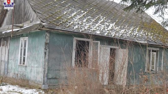 Pożar w miejscowości Wysokie