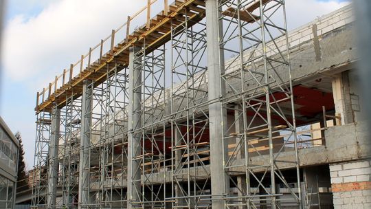 Trwa przebudowa Domu Chemika w Puławach