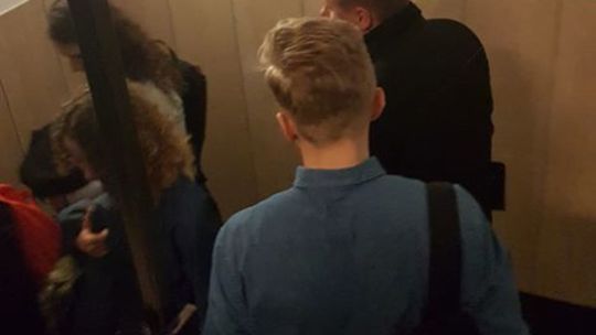 Ewakuacja budynku KUL w Lublinie