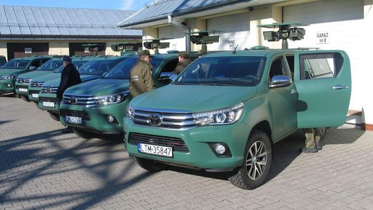 Nowe toyoty dla Straży Granicznej