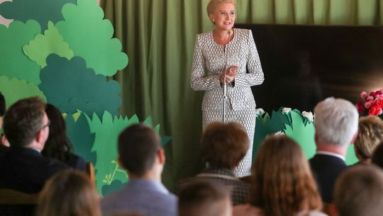 Pierwsza Dama odwiedziła Albrechtówkę