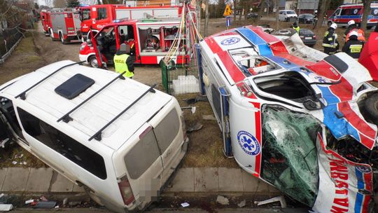 Wypadek w Przytocznie 01.03.2019
