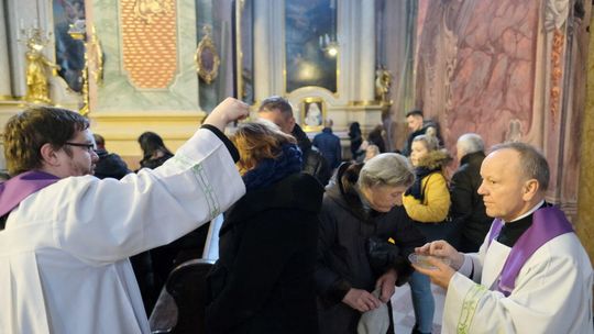 Środa popielcowa w archikatedrze	lubelskiej 