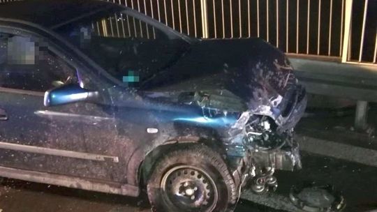 Ryki: Trzy kolizje na wiadukcie