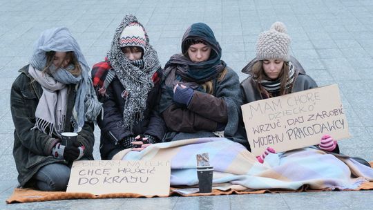 Happening przeciwko współczesnemu niewolnictwu