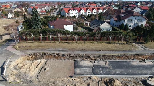 Budowa ul. Kusocińskiego w Świdniku