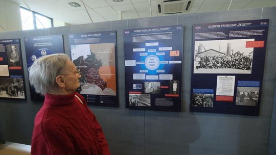 Akcja Żegota Polski Podziemnej - wystawa w budynku Poczty Głównej