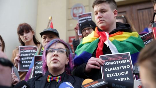 Happening pod Lubelskim Ratuszem 