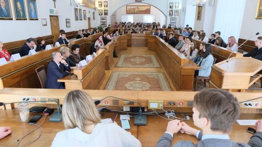 Posiedzenie Młodzieżowej Rady Miasta