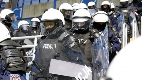 Lubelscy policjanci ćwiczyli na Arenie Lublin