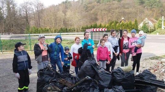 Sprzątanie Kazimierza Dolnego