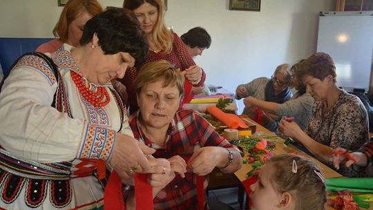 Warszaty wielkanocne zorganizowane przez Stowarzyszenie św. Kingi w Świdniku