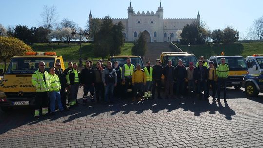Pożegnali kolegę, który zginął na S17
