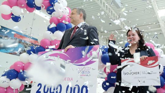 Dwumilionowy pasażer na lotnisku Lublin Dwumilionowy pasażer na lotnisku Lublin