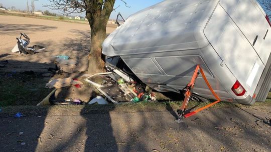 Tragiczny wypadek koło Kutna. Zginęli dwaj mieszkańcy Puław