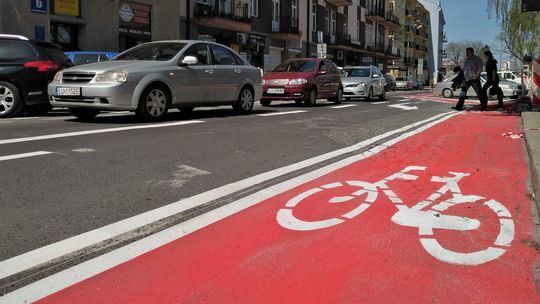 Kontrpasy na ul. Wieniawskiej w Lublinie