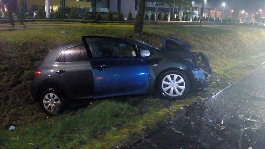 Wypadek na DK 19 w Borownicy koło Janowa Lubelskiego Wypadek na DK 19 w Borownicy koło Janowa Lubelskiego