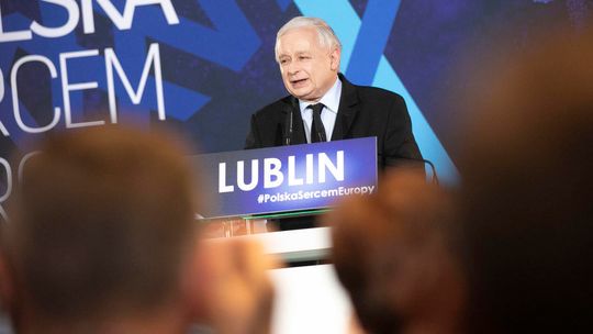 Jarosław Kaczyński w Lublinie