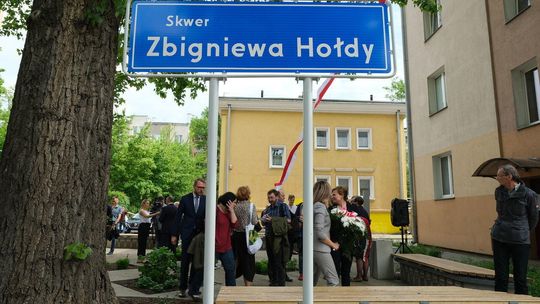 Skwer Zbigniewa Hołdy w Lublinie już otwarty