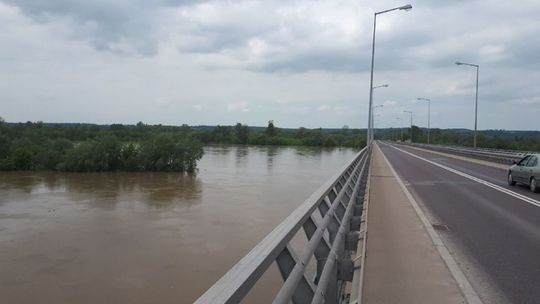 Wysoka woda w Wiśle (gmina Annopol)