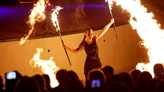 Żonglerska Lubelska Konwencja ŻeLKa - pokaz fireshow