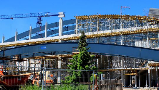 Budowa hali w Puławach