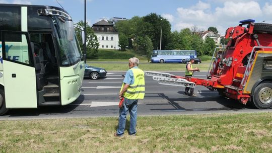 Awaria autokaru na Solidarności 