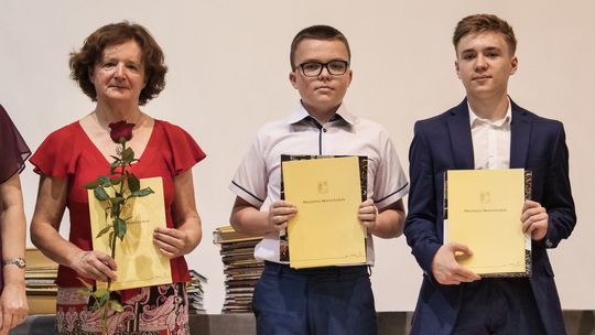 Spotkanie z laureatami konkursów i olimpiad ze szkół podstawowych