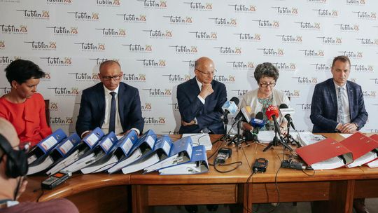 Konferencja prezydenta Krzysztofa Żuka ws. górek czechowskich