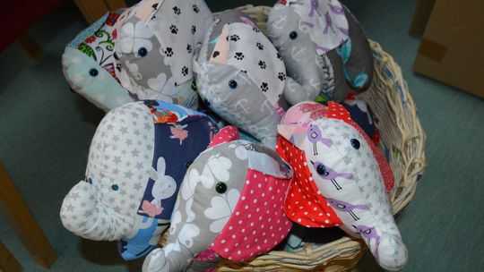 Słoniki na 100-lecie Służby Więziennej