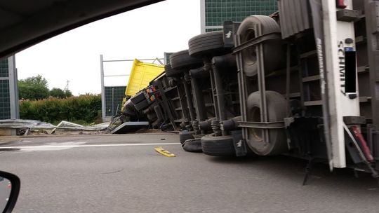 Wypadek na obwodnicy Lublina