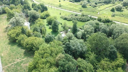 Okolice Bystrzycy z drona