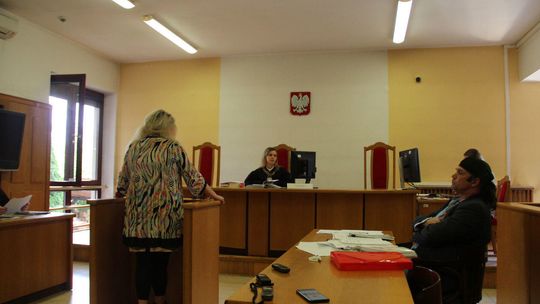 Tenor Marek Torzewski podczas rozprawy w sądzie w Białej Podlaskiej